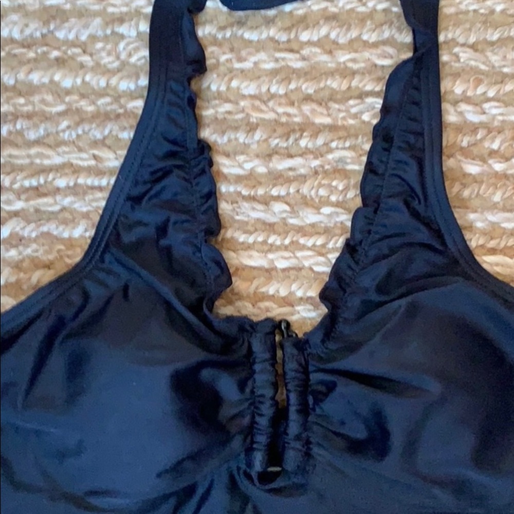 BNWT Women’s Croft & Barrow Black Tankini Size 6